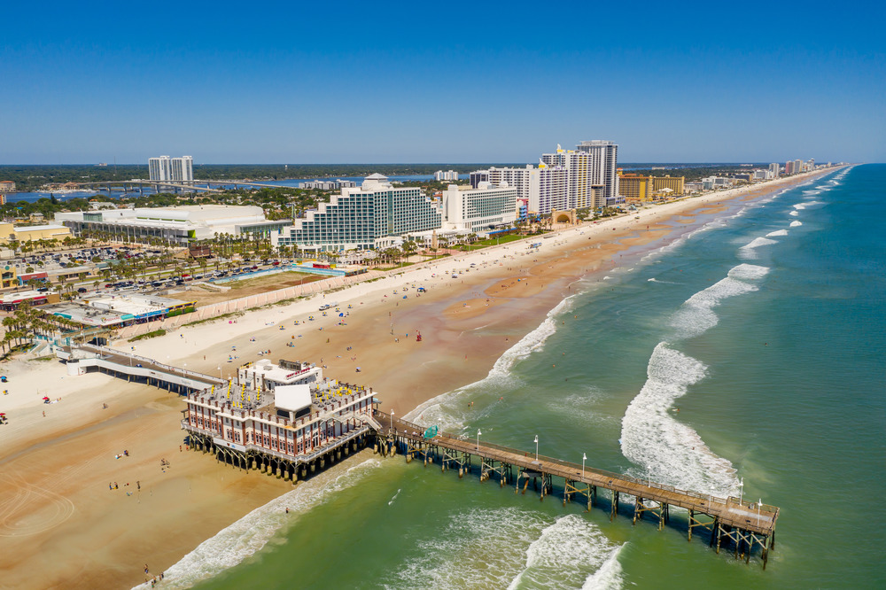 Daytona Beach in Central Florida Summer time in Daytona Beach FL