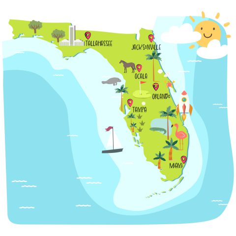 Maps of Ocala FL Exploring from - Ocala Florida Cities Map 480x480