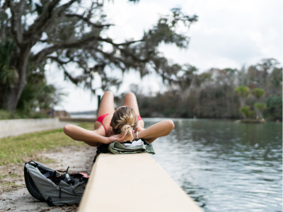 Salt Springs Women relaxing at Salt Springs