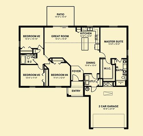 Maple Floorplan