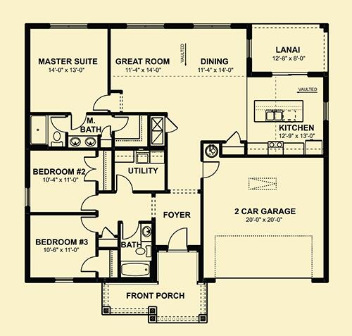Cottage Floor Plan
