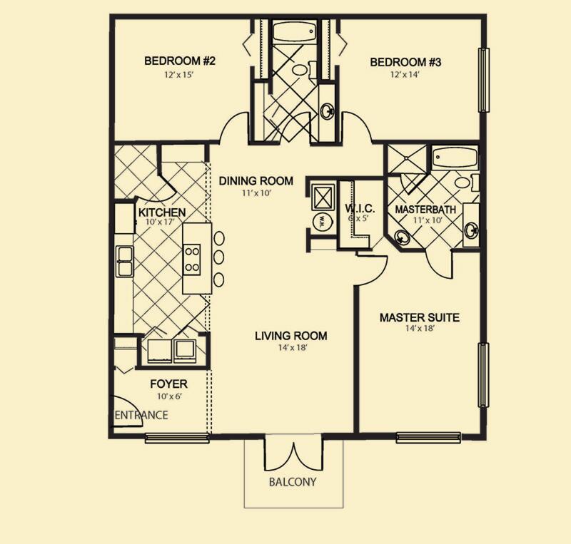 Floorplan Models New Homes in FL Deltona Corp.