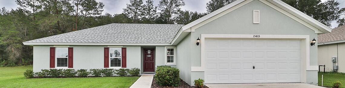 Glen Aire Model Home Exterior